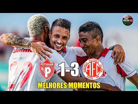Potiguar 1 x 3 América-RN - Melhores Momentos - COMPLETO - Potiguar 2024