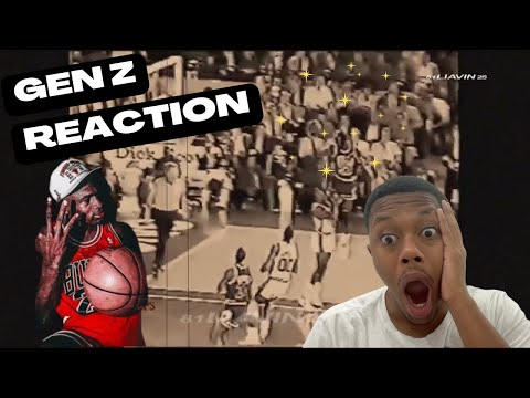 Gen Z Reacts to Michael Jordan’s BEST Rare Highlights 😱🐐