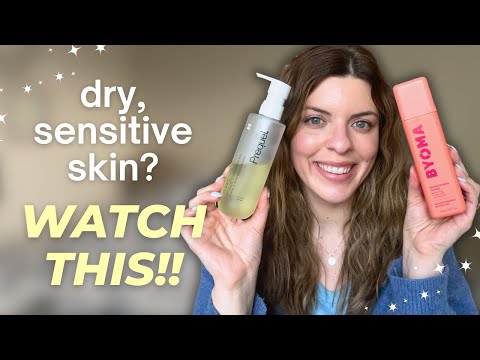 Nighttime Skincare Routine for Dry, Sensitive Skin (All Drugstore!) | Hydrating and Gentle