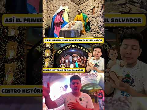 Nuevo túnel de Belén en el centro histórico de san Salvador suscríbete y mira el video link abajo