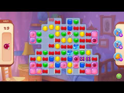 Homescapes level 6821 🏡 Playrix HD 👋😘✌️