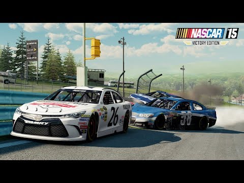 NASCAR '15 | Realistic Crash & Fail Compilation | 17 | Watkins Glen ONLY