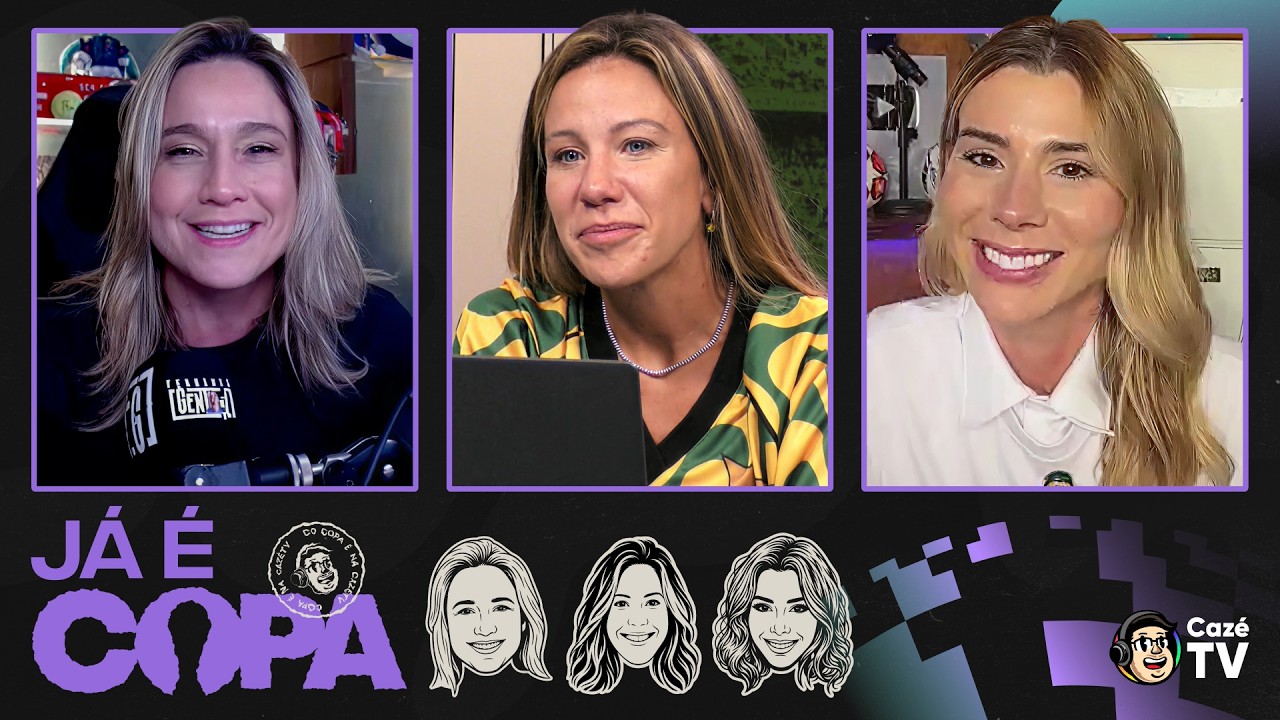 BÁRBARA COELHO E ISA PAGLIARI CONVERSAM COM FERNANDA GENTIL SOBRE A 5ª COPA DELAS | JÁ É COPA #5