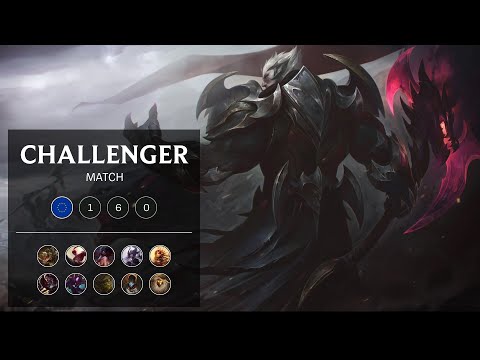 EUW Challenger match 160: Darius got a PENTAKILL