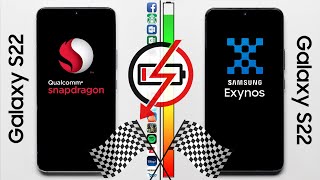 Galaxy S22: Snapdragon vs Exynos Speed &amp; Battery Test