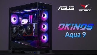 AMD Ryzen 7 9800X3D Gaming PC Build | RTX 4080 SUPER Strix + Okinos Aqua 9 + Asus B850-F