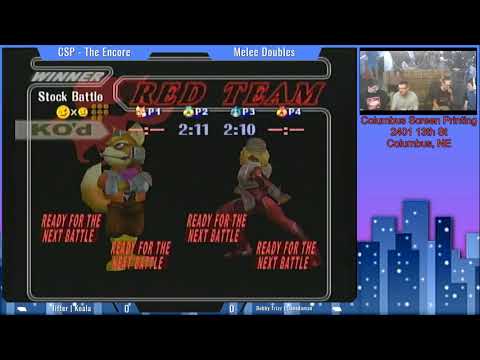 CSP The Encore! - Iifter/Koala vs Bobby Frizz/dansdaman - Winner's Finals - SSBM Doubles