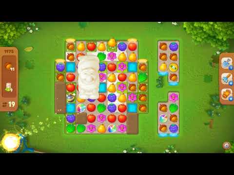 1975 Gardenscapes Hard Level  Прохождение Игры