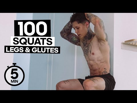 DO THIS 100 SQUAT HOME WORKOUT | BUILD GLUTES & LEGS