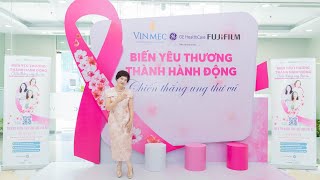 NSND Lê Khanh tham gia chiến dịch Pinkwin tầm soát đẩy lùi ung thư vú