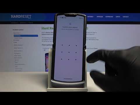 How to Hard Reset Motorola Razr 5G - Remove All Files & Data from Motorola