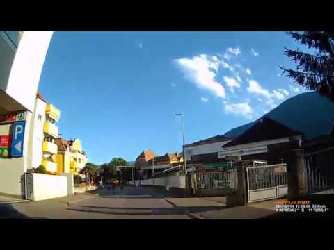 I: Meran (Merano). Trentino-Südtirol. Große Stadtrundfahrt. Juni 2017