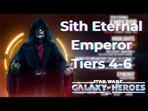 Sith Eternal Emperor Event Guide! Tier 4-6! Star Wars: Galaxy of Heroes
