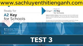 KET Listening - Ready for A2 Key for Schools Tests 3 with KET PET Mr Mol - sachluyenthitienganh com
