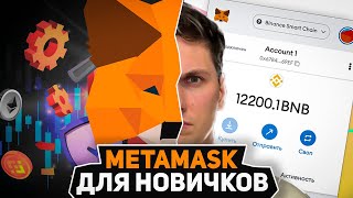 Metamask ИНСТРУКЦИЯ для Новичков от А до Я (2026) Установка, Настройка, Добавление сети и Переводы