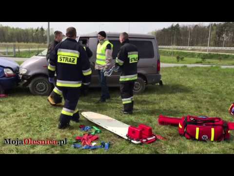 21.04.2017 Oleśnica - manewry straży pożarnej