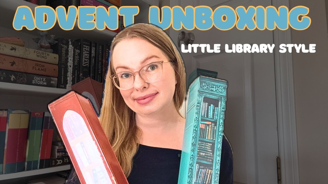 Bookish Advent Unboxing 📚🎄 Mini Book Ornaments