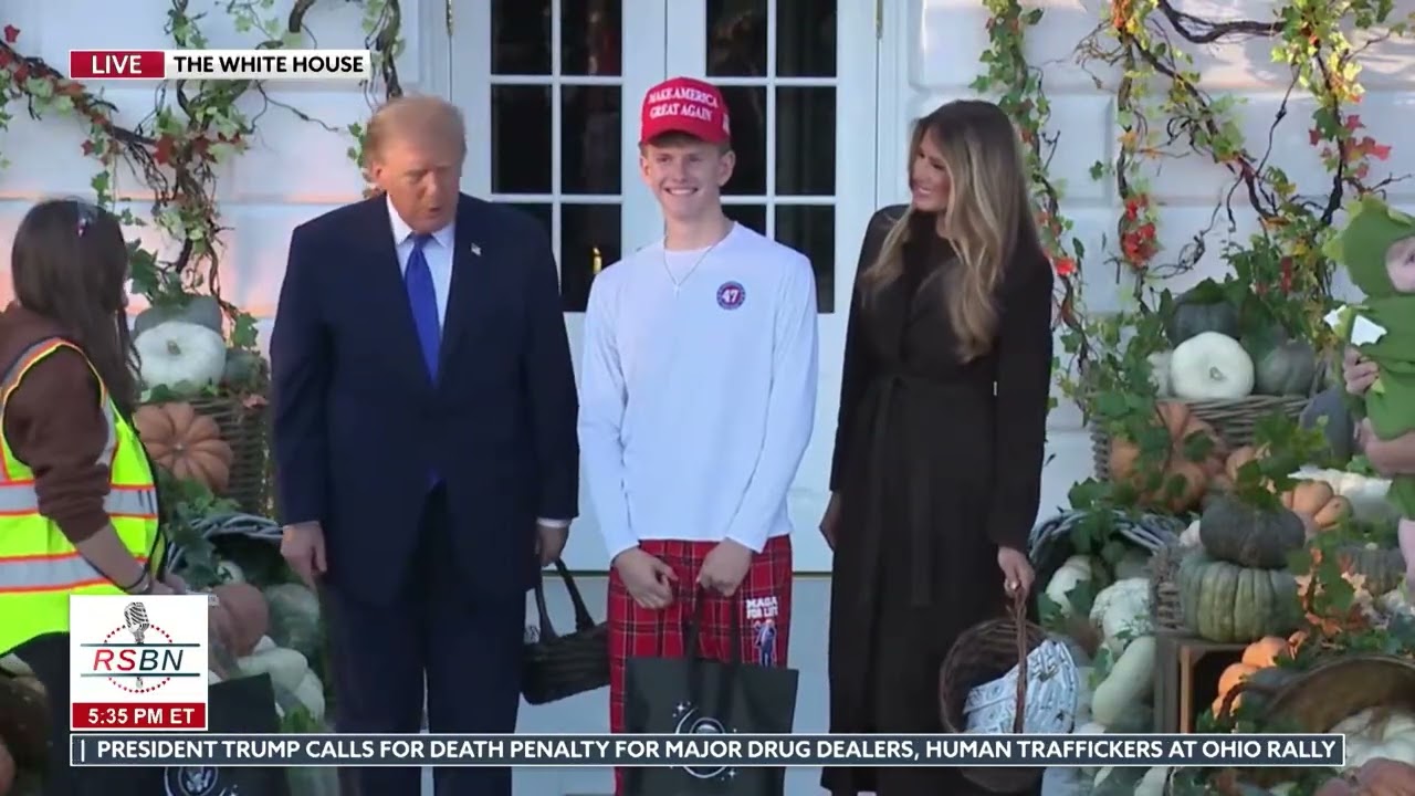 FULL EVENT: President Trump & Melania Trump Host 2026 White House Halloween Celebration - 10/29/26