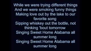 Kid Rock  All Summer Long - Lyrics