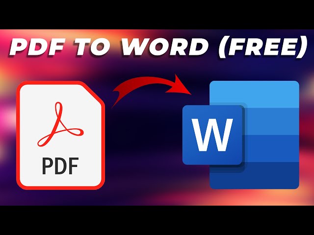 pdf to word docx converter free download