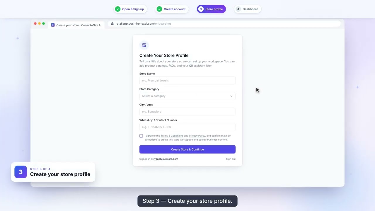 Getting Started with CosmiRoNex AI | New User Setup Tutorial — click to play