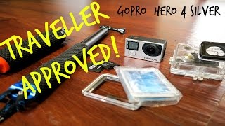 Video thumbnail for GOPRO HERO 4 SILVER REVIEW + EXAMPLE FOOTAGE! | TRAVELLED & TESTED! by PsychoTraveller