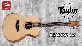 Video thumbnail for Гитара электроакустическая TAYLOR Academy 12e by PopMusicRu