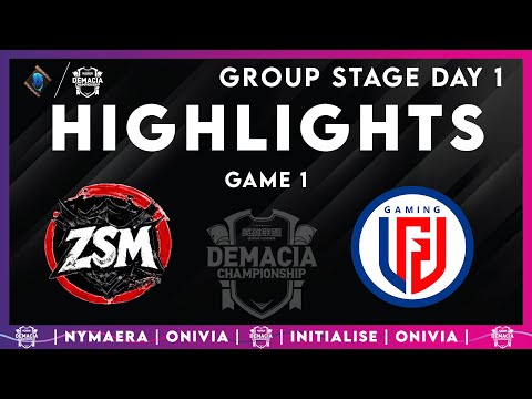 ZSM vs LGD Highlights Game 1 | Demacia Cup 2025 | ZSM vs LGD Gaming