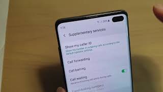 Samsung Galaxy S10 / S10+: How to Show or Hide Caller ID Phone Number