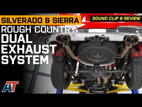 2019-2024 Silverado & Sierra 1500 Rough Country Dual Exhaust System Review & Sound Clip