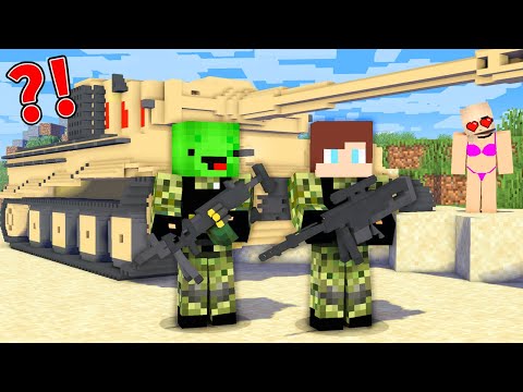 Unleashing Chaos: Mikey vs. JJ in Minecraft War