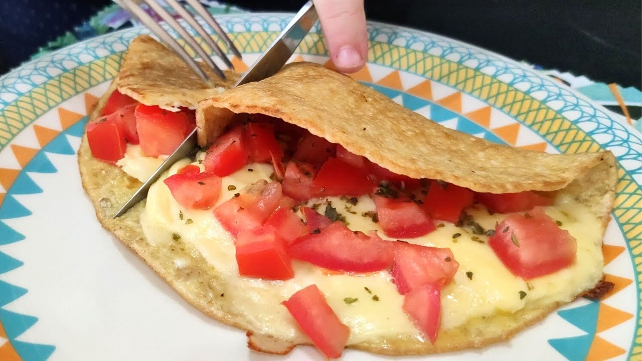 COMO FAZER AVEIOCA COM OVO │ SÓ 2 INGREDIENTES │ RECEITA DE CREPE DE FRIGIDEIRA COM AVEIA