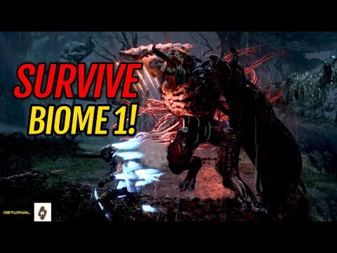 How to EASILY defeat ALL Enemies in Biome 1 (Overgrown Ruins Walkthrough) | Returnal