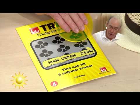 Triss: Per-Erik kom sent till jobbet dagen då han skrapade fram vinsten - Nyhetsmorgon (TV4)