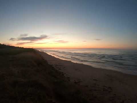Blooming Point Beach, Prince Edward Island - Beach Sunset timelapse 2k 1 Minute Version