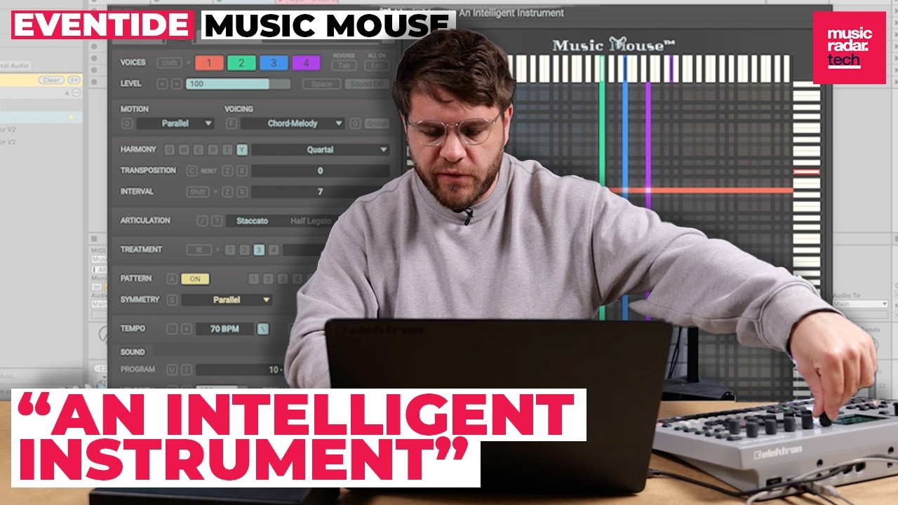 Eventide&rsquo;s Music Mouse turns your mouse into a MIDI controller - YouTube