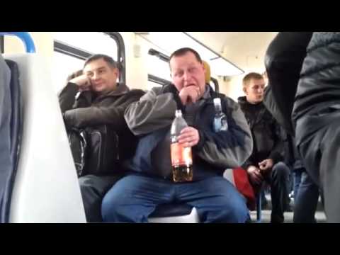 Typowa podróż tramwajem w Rosji