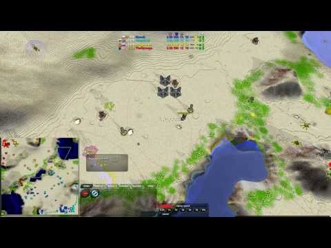 2013/08/07: Masuk(Sh) & 4hundred(Sp) vs resignman(Sp) & TheSponge(Sh) on Aquatic Divide - Zero-K