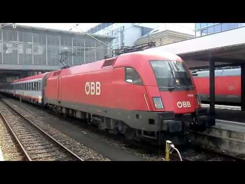 ÖBB-Taurus: Ausfahrt mit wunderbarer Tonleiter! (1116 051, EC 87)