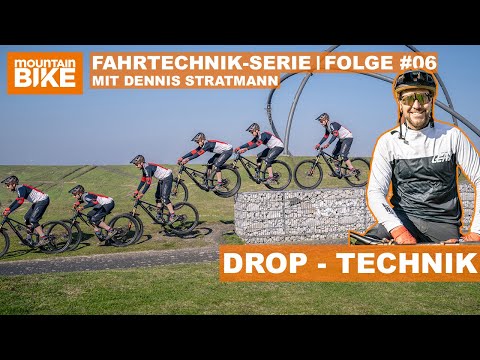 MTB-Fahrtechnik: Kleine Drops sicher landen - MOUNTAINBIKE Magazin
