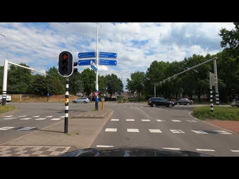 Driving around in Van Gogh Village, Nuenen, The Netherlands 4K