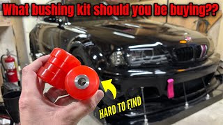 BMW E46 rear bushing discussion - Why rear bushings so complicated to buy??
