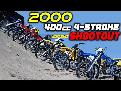 2000 400cc FOUR-STROKE SHOOTOUT - THROWBACK VIDEO