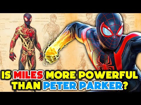 Miles Morales Anatomy Explored - Is He More Powerful Spidey Than Peter Parker? & More!