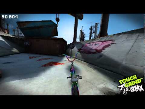 Touchgrind BMX - The Docks crash glitch - Jump 6 - Touchgrind BMX