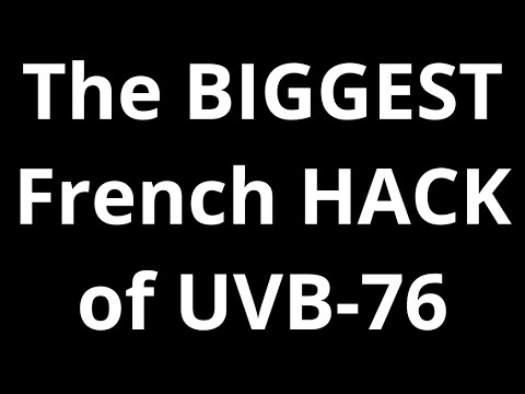The BIGGEST French HACK of UVB-76/The Buzzer