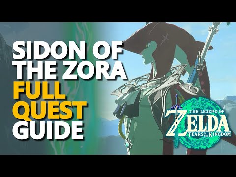 Sidon of the Zora Full Quest Walkthrough Zelda Tears of the Kingdom