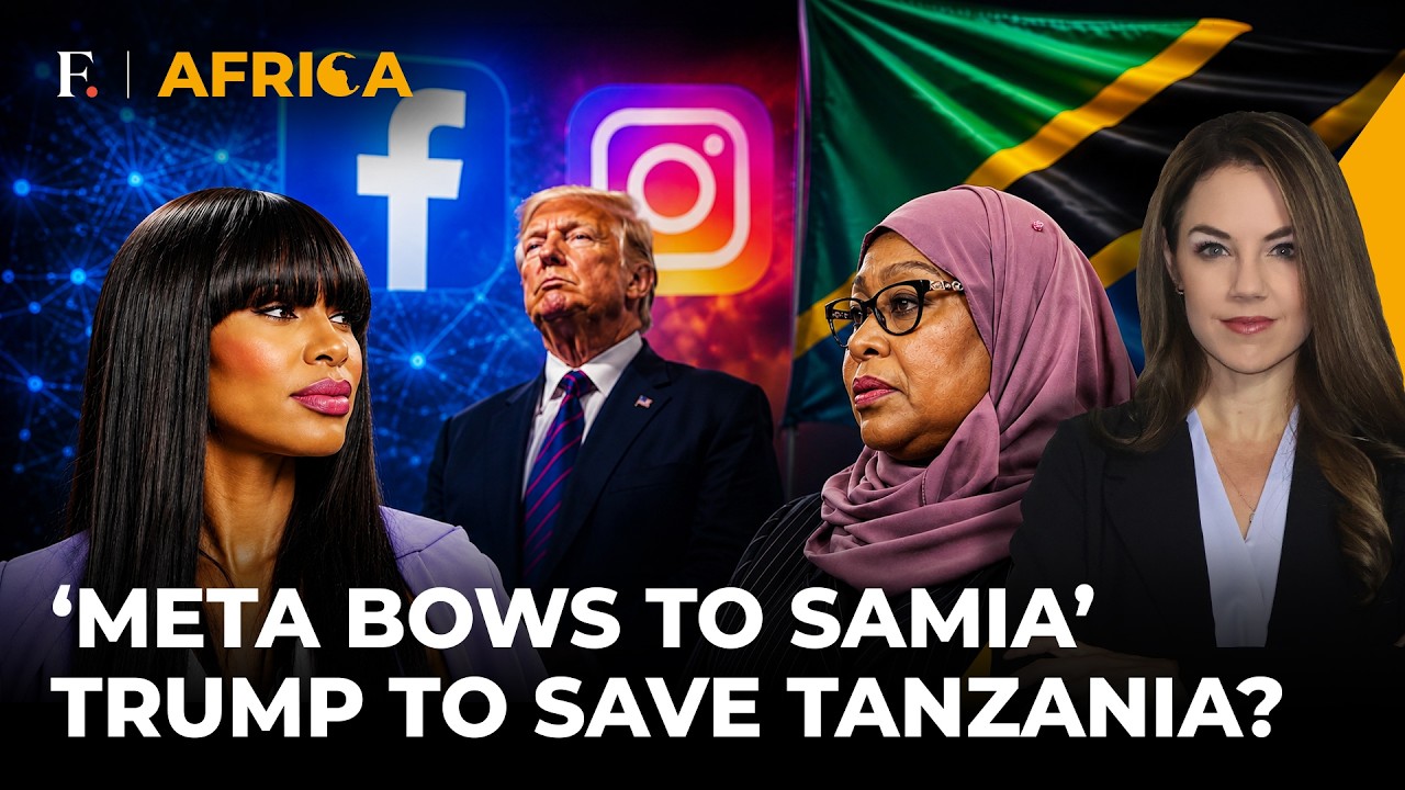 Tanzania Activist Calls US & Trump to Act on Samia Amid Meta Censorship Lawsuit | Firstpost Africa