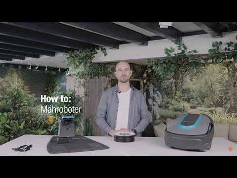 GARDENA Mähroboter – How to (Folge 1/6: Ladestation außerhalb der Rasenfläche)
