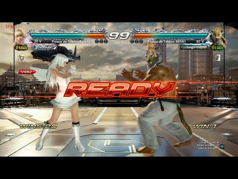 L7 186_4 Lili Rochefort (Anakin x24) vs (Gamusinito) King - Tekken 7 Online sin Grafica